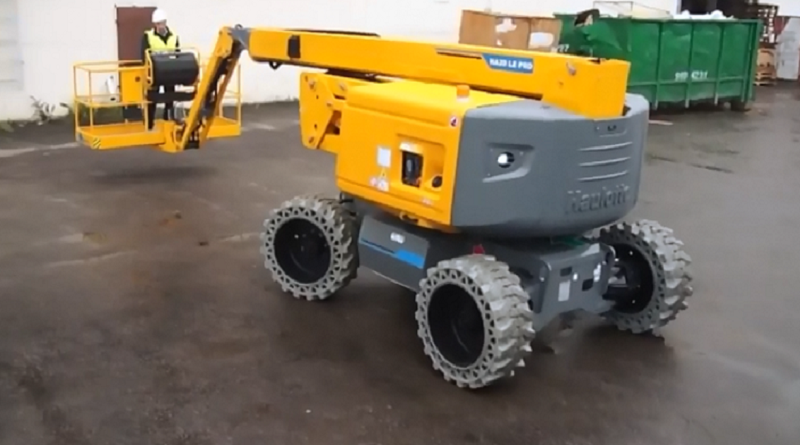 энергия коленчатого подъёмника под контролем